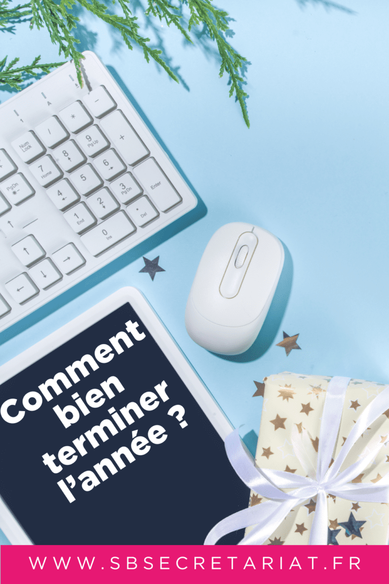 bien terminer l'année