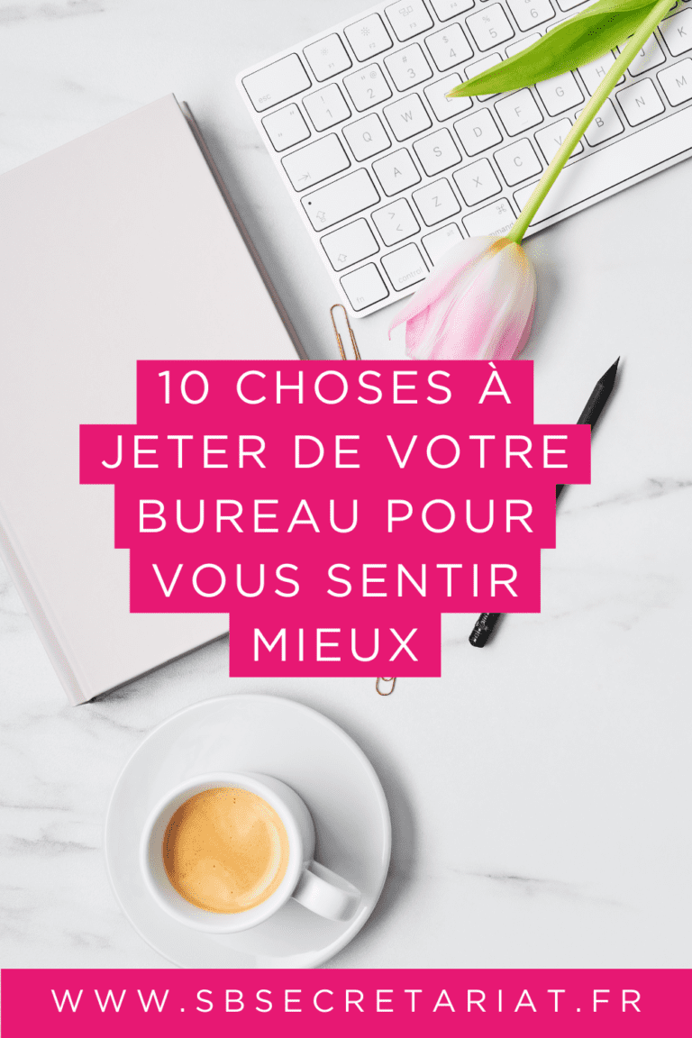 10 choses à jeter