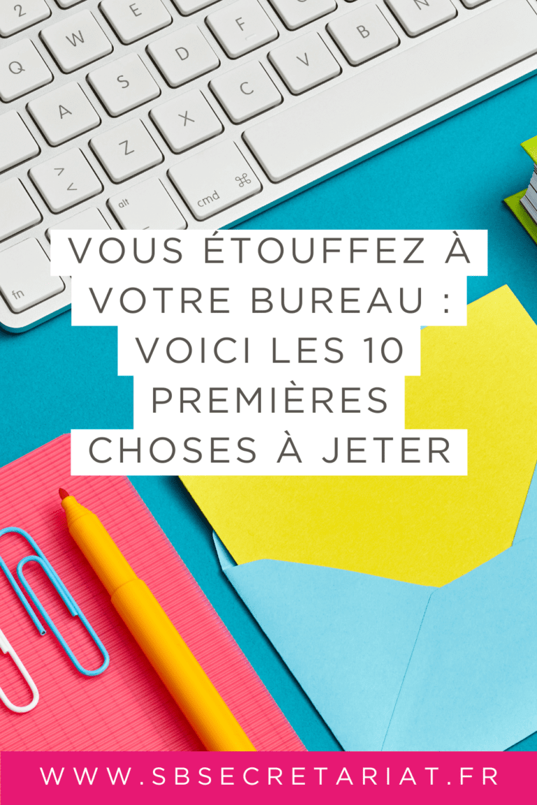 10 choses à jeter